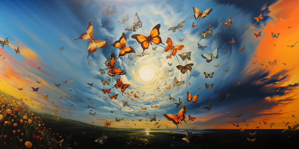 Butterflies Sun Dance