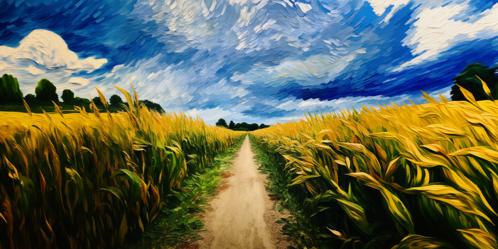 Corn Field by Vincent